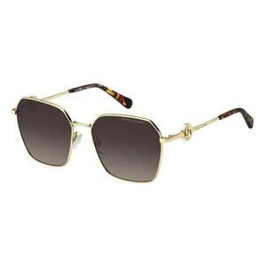 New MARC JACOBS Gold Square Marc 729/S 06JHA Sunglasses Women